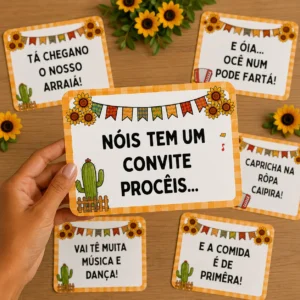 PLAQUINHAS DE FESTA JUNINA