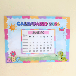 Calendário de Parede 2026
